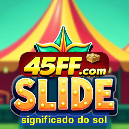 significado do sol